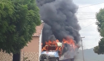 Incêndio destrói ambulância da Prefeitura de Triunfo