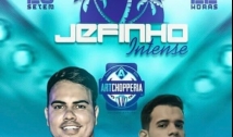 Jefinho Intense e Dj Thaonny apresentam novos shows nesta sexta (28) na Artchopperia em Cajazeiras