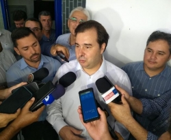 'Paraibano vota em paraibano', avisa Rodrigo Maia após reunião com bancada do estado