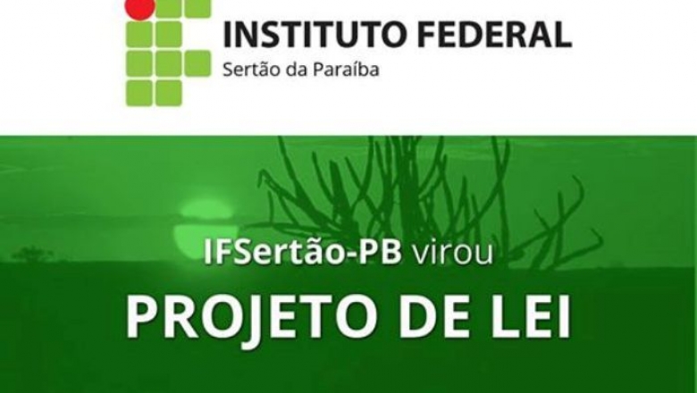 Comissão aprova Universidade Rural da Paraíba e Instituto Federal do Sertão