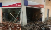 Em São José da Lagoa Tapada: bandidos explodem agência bancária e na fuga atiram em viatura da Policia