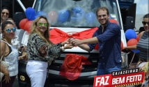 Secretaria de Saúde faz entrega de nova ambulância ao SAMU de Cajazeiras