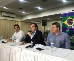 Na Paraíba, Rodrigo Maia defende novo ciclo e fim de jogo político