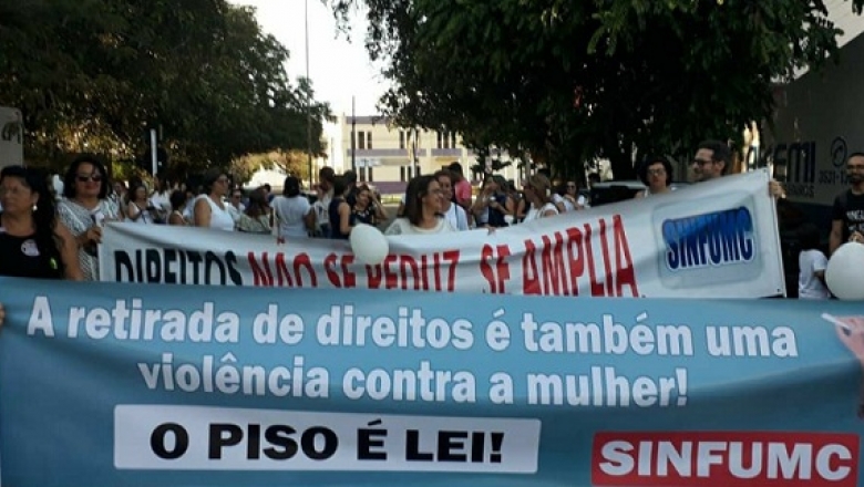 SINFUMC convoca professores para mais um protesto nas ruas de Cajazeiras