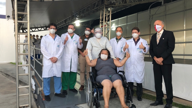 Hospital Solidário da Paraíba concede alta ao último paciente