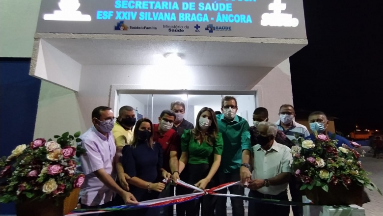 Em Sousa, prefeito Fábio Tyrone inaugura nova Unidade Básica de Saúde no bairro Silvana Braga