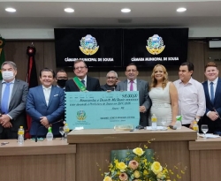 Em 2019 e 2020, presidente Radamés devolveu quase um milhão de reais à Prefeitura de Sousa