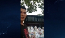 Vereador de São José de Caiana converte primeiro salário em cestas básicas para famílias vulneráveis