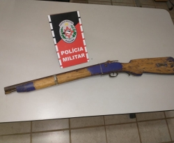 Polícia prende suspeito por violência doméstica e porte ilegal de armas no sertão da Paraíba