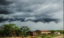 Inmet faz alertas de perigo potencial por chuvas na PB; o aviso contempla 68 cidades do Sertão