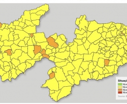 Bandeiras laranjas e amarelas voltam a predominar em 100% dos municípios paraibanos 