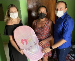 Prefeitura de Sousa inicia mais uma entrega de enxovais através do Programa Meu Bebê 