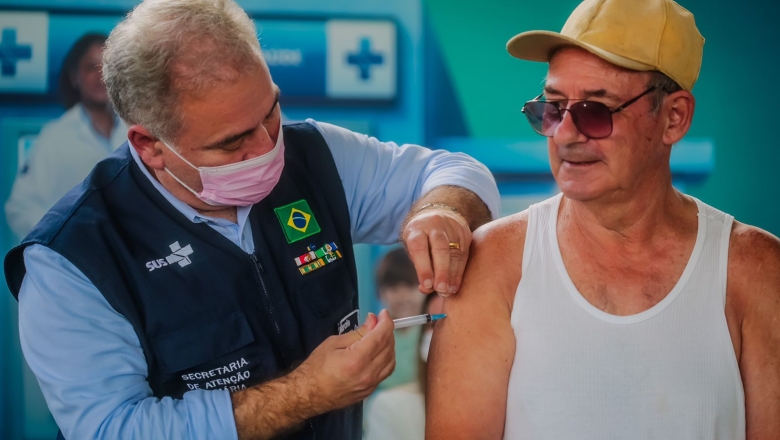 Ministro da Saúde abre oficialmente ‘Dia D’ da vacinação contra gripe e sarampo