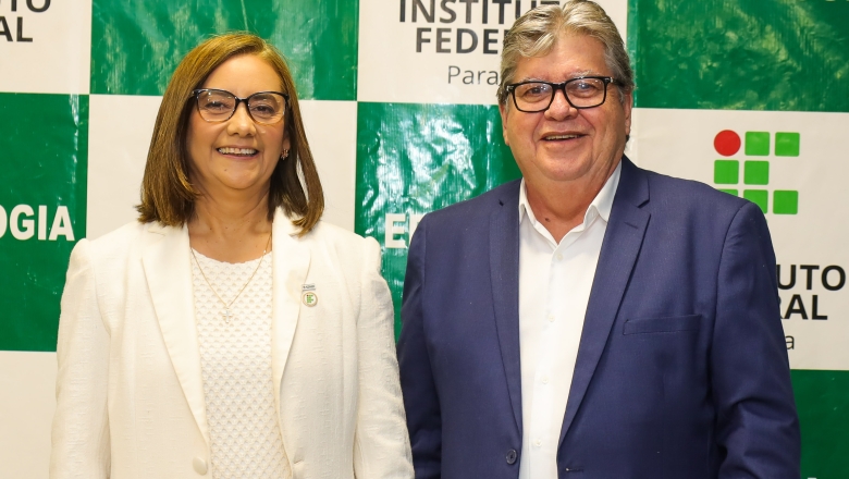 João Azevêdo prestigia posse de nova reitora do IFPB e destaca parcerias com a instituição