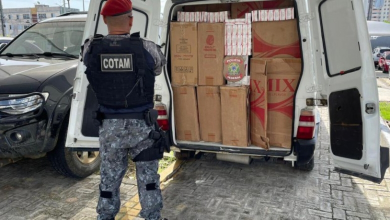 PMs da reserva são presos por contrabando de cigarros no Ceará