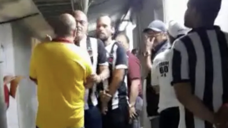 Dirigentes do Botafogo agridem profissionais da imprensa no Almeidão
