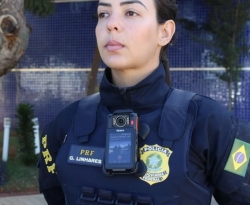 Agentes da PRF passarão a usar câmeras nos uniformes a partir de 2024