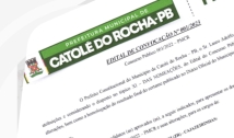Prefeitura de Catolé do Rocha convoca aprovados no concurso público 
