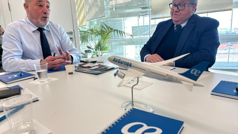 João Azevêdo busca voos da Europa para a Paraíba em reunião com gerente de companhia aérea