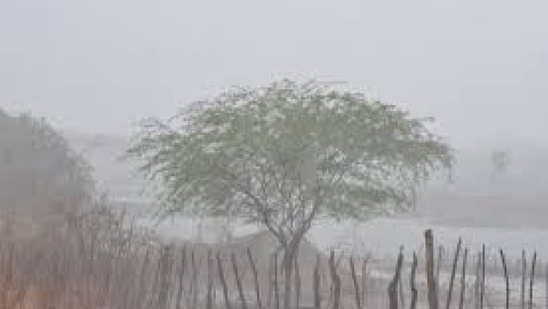 Inmet emite alerta de chuvas intensas e ventos de até 100km/h em 106 cidades do Sertão da PB