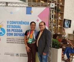 Conferência estadual: prefeito de Bonito de Santa Fé discute implementação dos Direitos da Pessoa com Deficiência