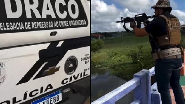 Polícia Civil prende suspeitos de tráfico e homicídio, em Piancó