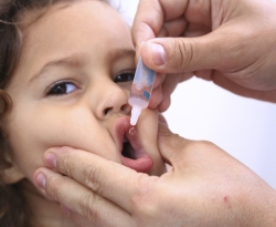 Paraíba participa da Campanha Nacional de Vacinação contra a Poliomielite a partir de segunda-feira