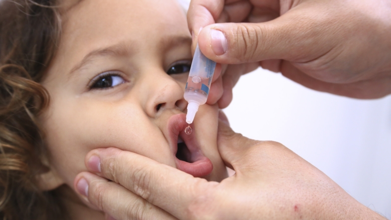 Paraíba participa da Campanha Nacional de Vacinação contra a Poliomielite a partir de segunda-feira