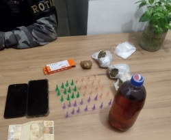Polícia Militar prende suspeitos de tentar arremessar drogas dentro de penitenciária em Sousa