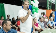 Prefeito de São José de Piranhas inaugura quadra poliesportiva na escola da VPR Cacaré