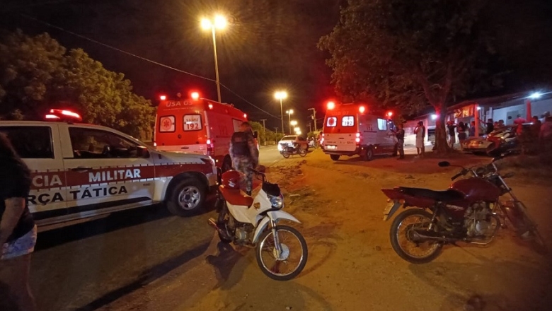 Homem é morto a tiros em bar e mulher fica ferida no Sertão da Paraíba