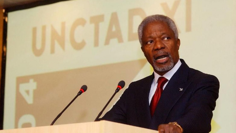 Morre o ex-secretário-geral da ONU Kofi Annan