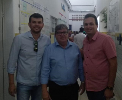 Pré-candidato a prefeito de Triunfo se reúne com João e define que se filiará ao novo partido do governador
