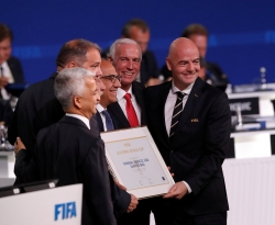 Copa de 2026, com 48 seleções, será disputada nos EUA, México e Canadá, informa FIFA