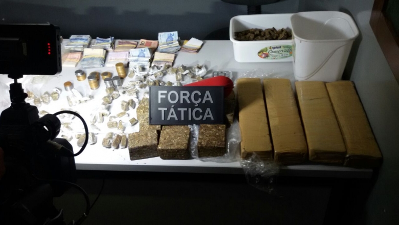 Polícia da PB prende 111 suspeitos e apreende mais de 40 kg de drogas no fim de semana