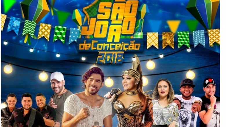 Márcia Felipe, Samira Show e Gabriel Diniz se apresentam no São João de Conceição que começa nesta quarta (20) 
