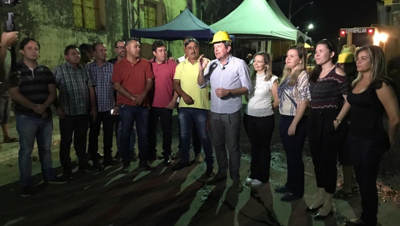 Prefeitura de Sousa inicia maior programa de pavimentação do Sertão da PB