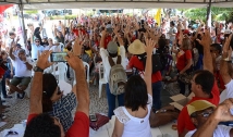 Servidores estaduais do RN param atividades e prometem vários protestos para cobrar salários