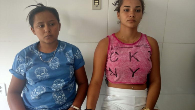 PM prende duas traficantes de 18 e 19 anos em Cajazeiras