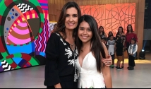 Eduarda Brasil dá show de maturidade no 'Encontro com Fátima Bernardes' e ganha elogio dos fãs