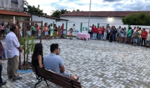 São José de Piranhas: prefeito Chico Mendes inaugura praça e academia ao ar livre em Boa Vista
