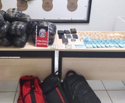 Polícia prende suspeitos de tráfico interestadual e apreende mais de 22 kg de maconha no Sertão