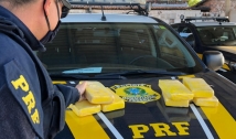 Dois homens são presos pela PRF na Paraíba com mais de 7kg de cocaína
