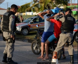 Polícia prende 73 suspeitos e apreende 17 armas nas operações do fim de semana na Paraíba