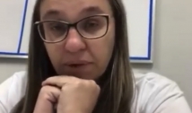 Secretária de Saúde de Cajazeiras chora e pede ajuda da população; assista vídeo