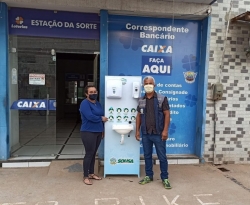Prefeitura de Sousa instala lavatórios móveis em diversos setores do município 