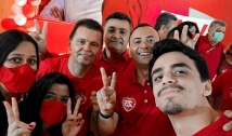 Rede Social mostra convenção partidária com aglomeração e candidatos sem máscaras em Bonito de Santa Fé