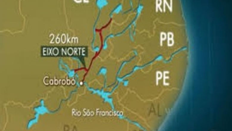 Caravana da ALPB fará visita técnica as obras do Eixo Norte  da Transposição na PB e CE na próxima sexta-feira