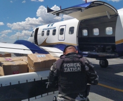 Carga de cocaína apreendida nesta quarta (9) em Catolé do Rocha está avaliada em R$ 30 milhões; diz Polícia