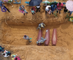 Em 21 dias, Manaus tem mais enterros por Covid-19 do que todo o ano de 2020